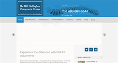 Desktop Screenshot of drbillgallagher.com