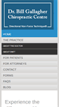 Mobile Screenshot of drbillgallagher.com